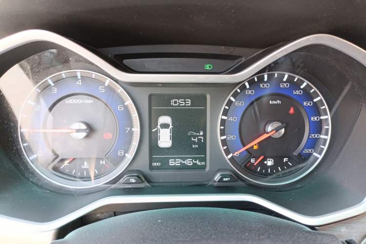 Used Geely Auto Vision X3 2017 1.5L Manual Luxury Model Instrument Cluster