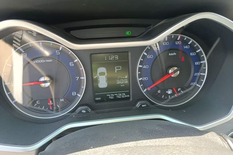 Used Geely Auto Vision X3 2017 1.5L Automatic Elite Model Instrument Cluster