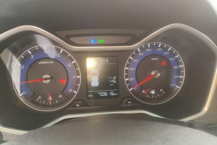 Used Geely Auto Vision X3 2017 1.5L Manual Luxury Model Instrument Cluster