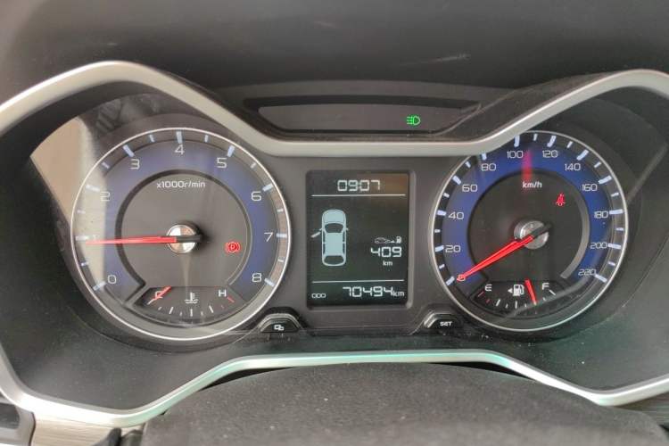 Used Geely Auto Vision X3 2017 1.5L Manual Elite Model Instrument Cluster