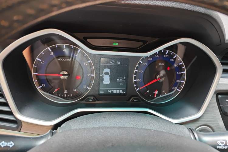 Used Geely Auto Vision X3 2017 1.5L Manual Luxury Model Instrument Cluster