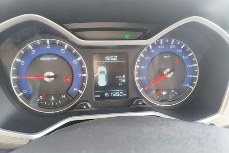 Used Geely Auto Vision X3 2017 1.5L Manual Luxury Model Instrument Cluster