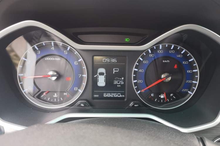 Used Geely Auto Vision X3 2017 1.5L Automatic Elite Model Instrument Cluster