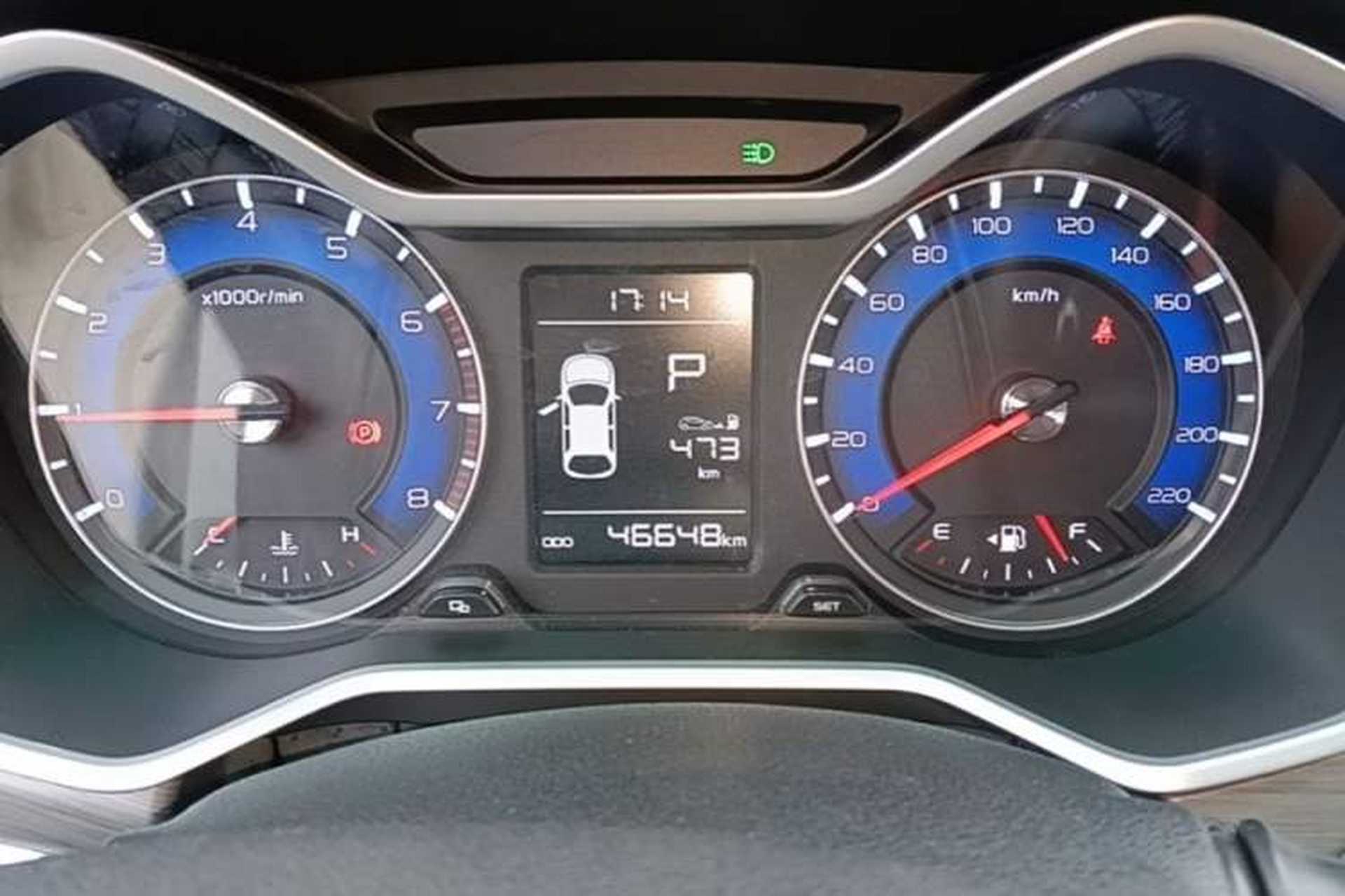 Used Geely Auto Vision X3 2017 1.5L Automatic Elite Model Instrument Cluster