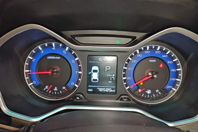 Used Geely Auto Vision X3 2017 1.5L Automatic Luxury Model Instrument Cluster