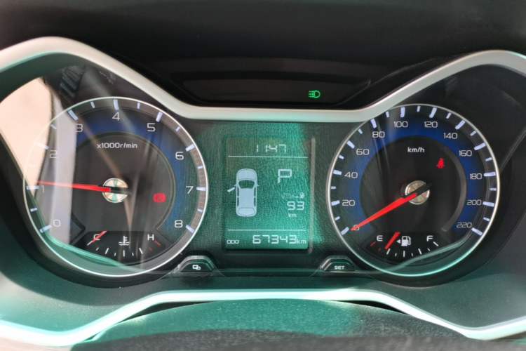 Used Geely Auto Vision X3 2017 1.5L Automatic Elite Model Instrument Cluster