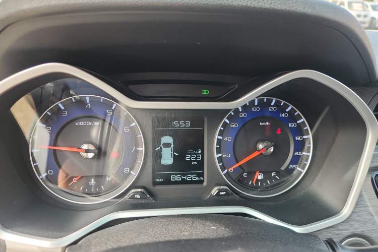 Used Geely Auto Vision X3 2017 1.5L Manual Elite Model Instrument Cluster