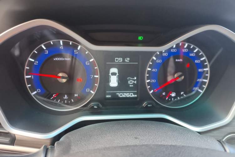 Used Geely Auto Vision X3 2017 1.5L Manual Luxury Model Instrument Cluster