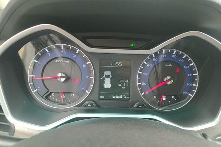 Used Geely Auto Vision X3 2017 1.5L Manual Luxury Model Instrument Cluster