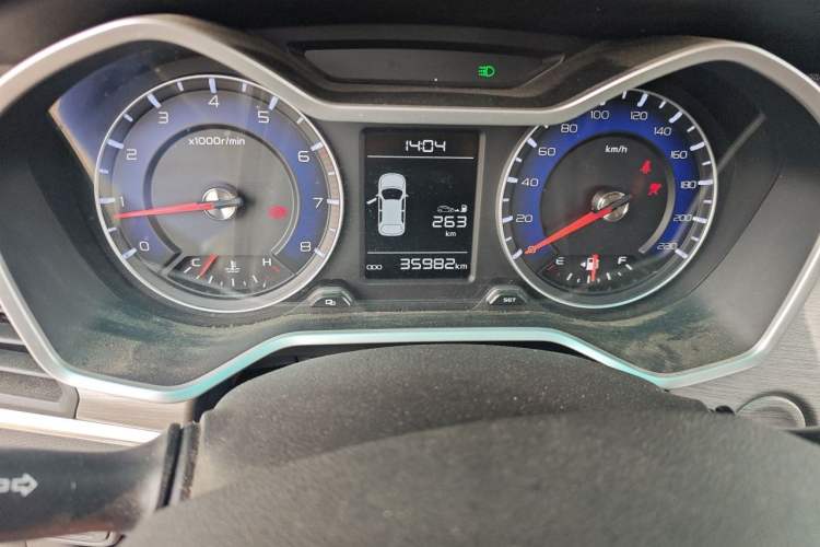 Used Geely Auto Vision X3 2017 1.5L Manual Luxury Model Instrument Cluster
