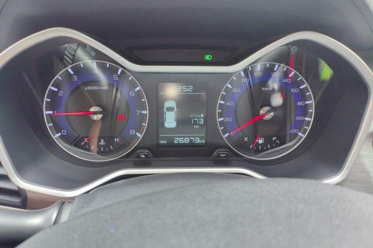 Used Geely Auto Vision X3 2017 1.5L Manual Elite Model Instrument Cluster
