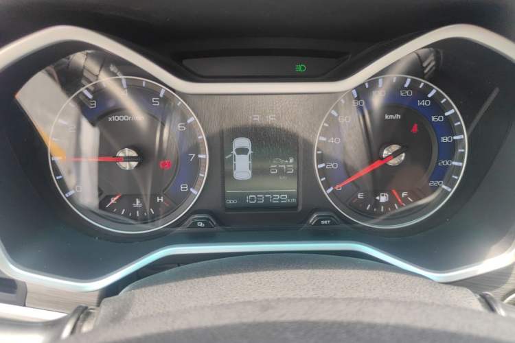 Used Geely Auto Vision X3 2017 1.5L Manual Elite Model Instrument Cluster