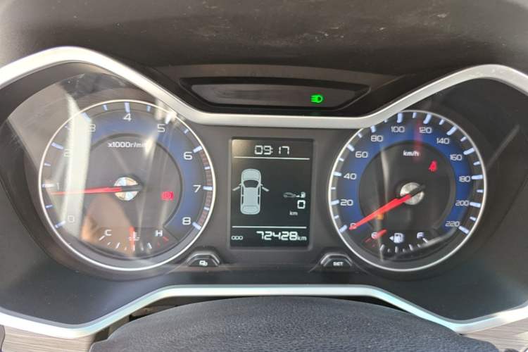 Used Geely Auto Vision X3 2017 1.5L Manual Luxury Model Instrument Cluster