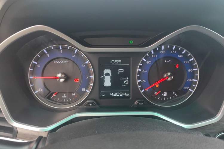 Used Geely Auto Vision X3 2017 1.5L Automatic Luxury Model Instrument Cluster