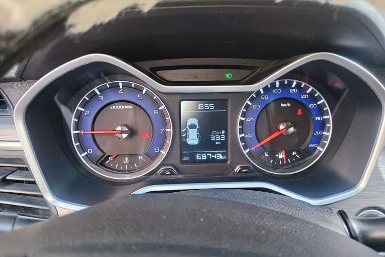 Used Geely Auto Vision X3 2017 1.5L Manual Luxury Model Instrument Cluster