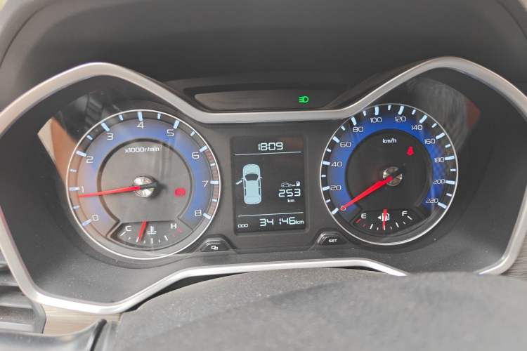 Used Geely Auto Vision X3 2017 1.5L Manual Elite Model Instrument Cluster
