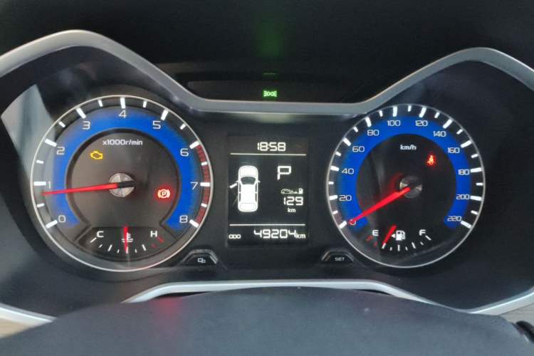 Used Geely Auto Vision X3 2017 1.5L Automatic Elite Model Instrument Cluster