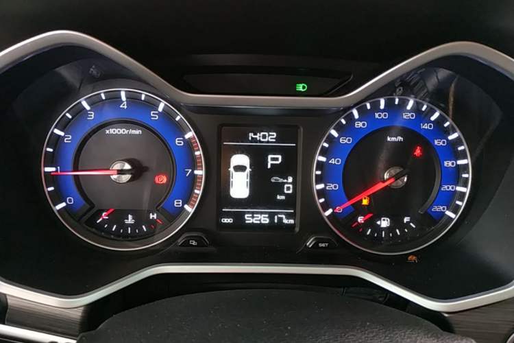 Used Geely Auto Vision X3 2017 1.5L Automatic Luxury Model Instrument Cluster