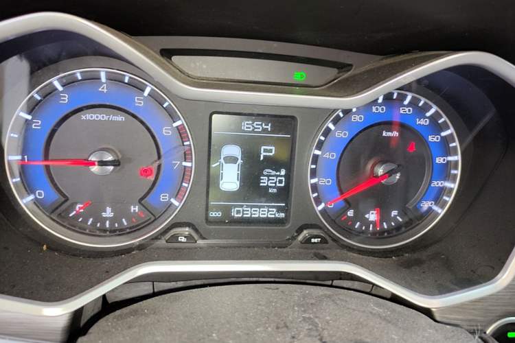 Used Geely Auto Vision X3 2017 1.5L Automatic Luxury Model Instrument Cluster