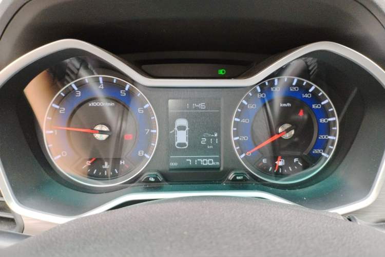 Used Geely Auto Vision X3 2017 1.5L Manual Luxury Model Instrument Cluster