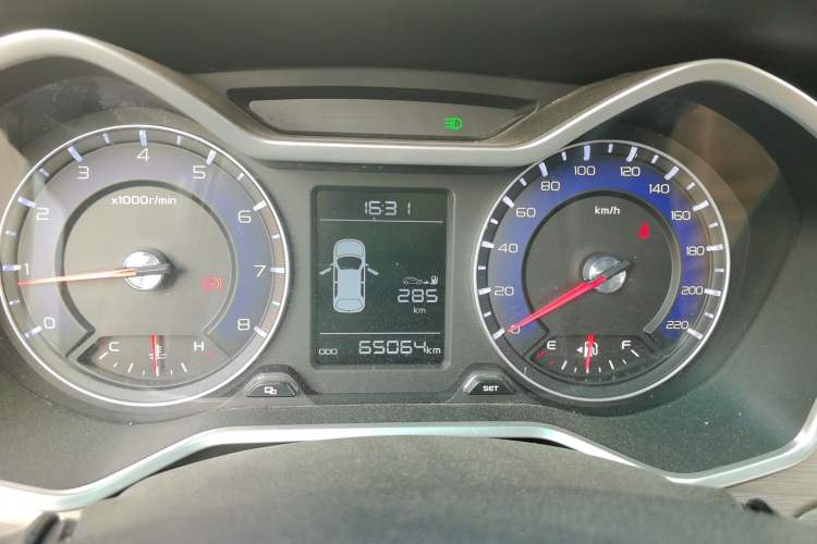 Used Geely Auto Vision X3 2017 1.5L Manual Luxury Model Instrument Cluster