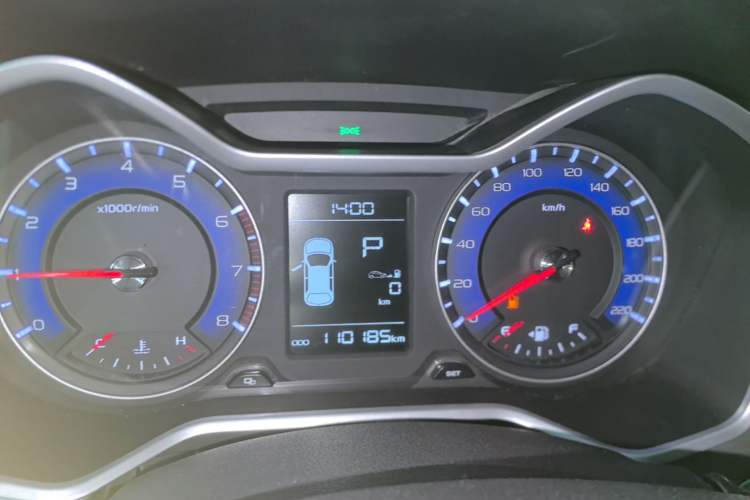 Used Geely Auto Vision X3 2017 1.5L Automatic Luxury Model Instrument Cluster