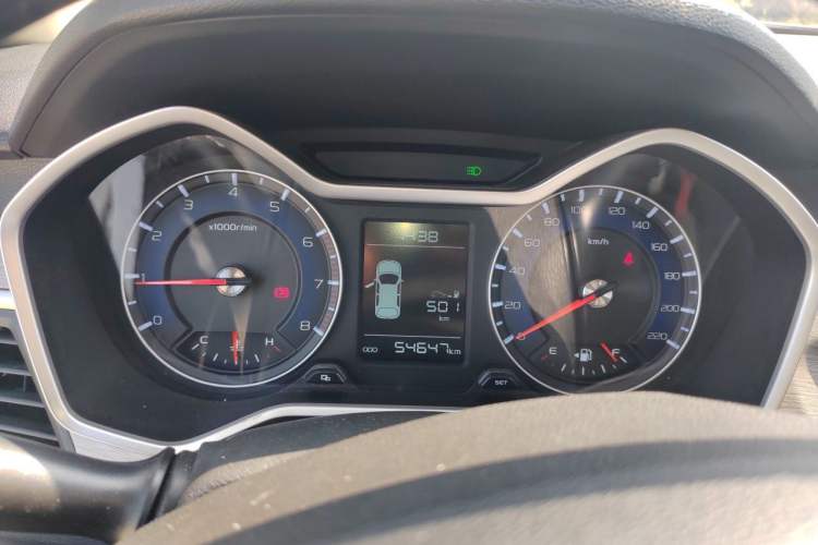 Used Geely Auto Vision X3 2017 1.5L Manual Elite Model Instrument Cluster