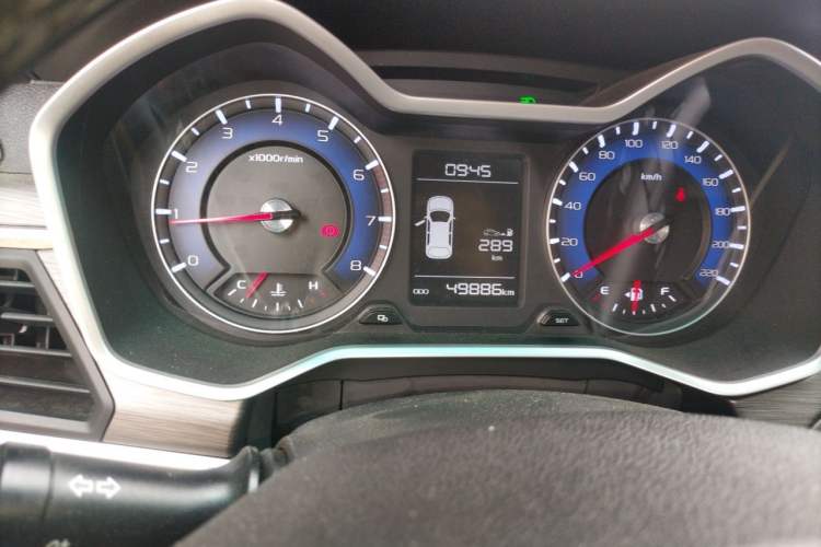 Used Geely Auto Vision X3 2017 1.5L Manual Luxury Model Instrument Cluster