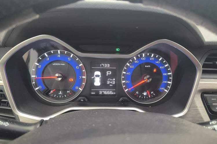 Used Geely Auto Vision X3 2017 1.5L Automatic Luxury Model Instrument Cluster
