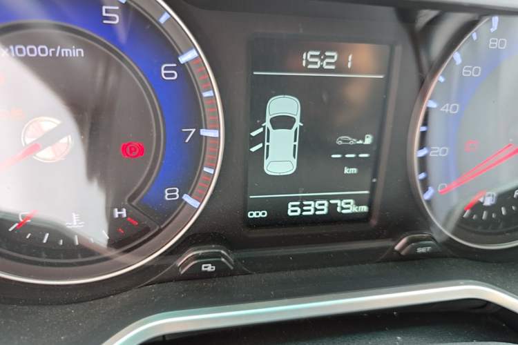 Used Geely Auto Vision X3 2017 1.5L Manual Luxury Model Instrument Cluster