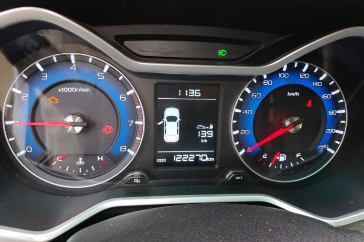 Used Geely Auto Vision X3 2017 1.5L Manual Elite Model Instrument Cluster