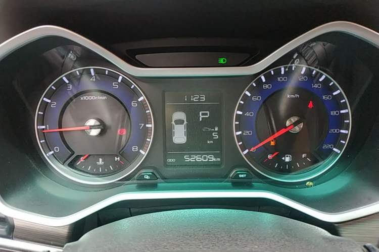 Used Geely Auto Vision X3 2017 1.5L Automatic Luxury Model Instrument Cluster