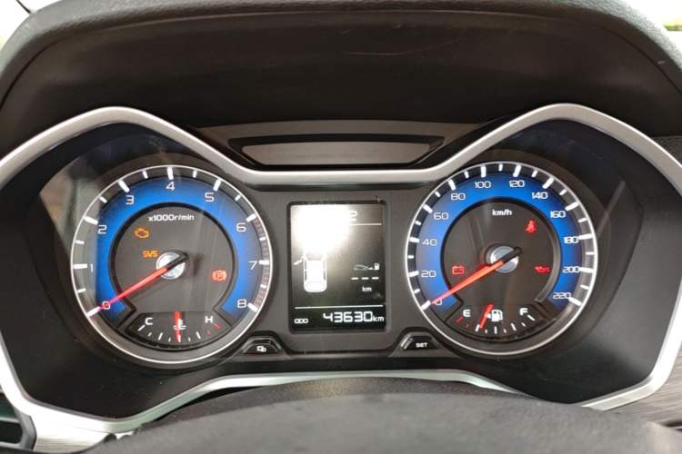 Used Geely Auto Vision X3 2017 1.5L Manual Luxury Model Instrument Cluster