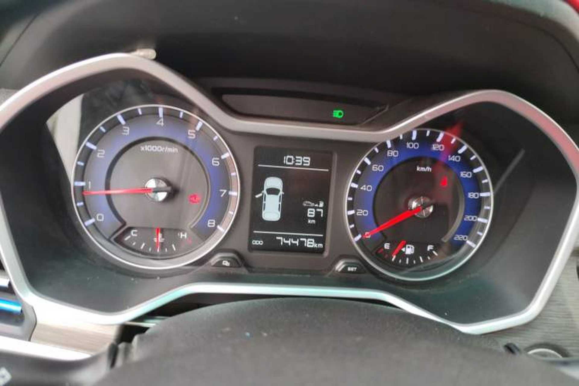 Used Geely Auto Vision X3 2017 1.5L Manual Luxury Model Instrument Cluster
