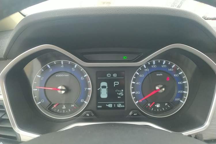 Used Geely Auto Vision X3 2017 1.5L Automatic Luxury Model Instrument Cluster