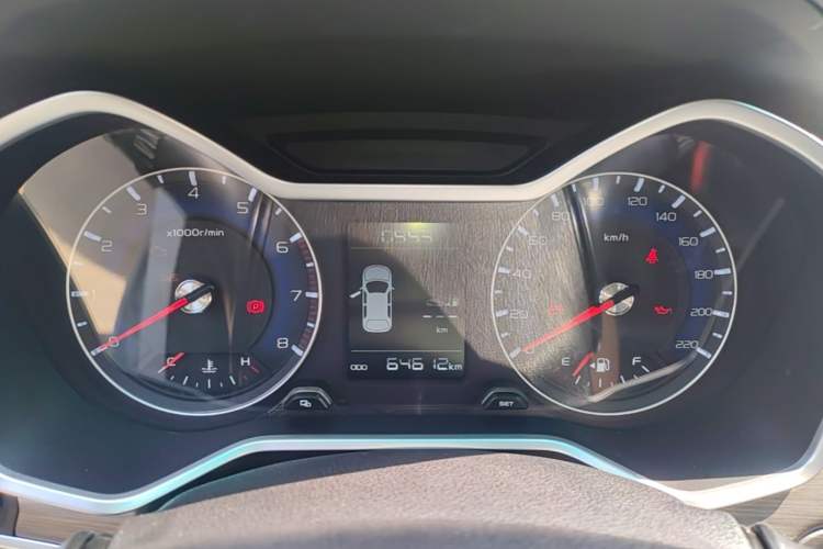 Used Geely Auto Vision X3 2017 1.5L Manual Elite Model Instrument Cluster
