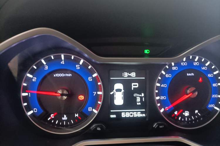Used Geely Auto Vision X3 2017 1.5L Automatic Luxury Model Instrument Cluster