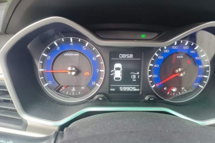 Used Geely Auto Vision X3 2017 1.5L Manual Luxury Model Instrument Cluster