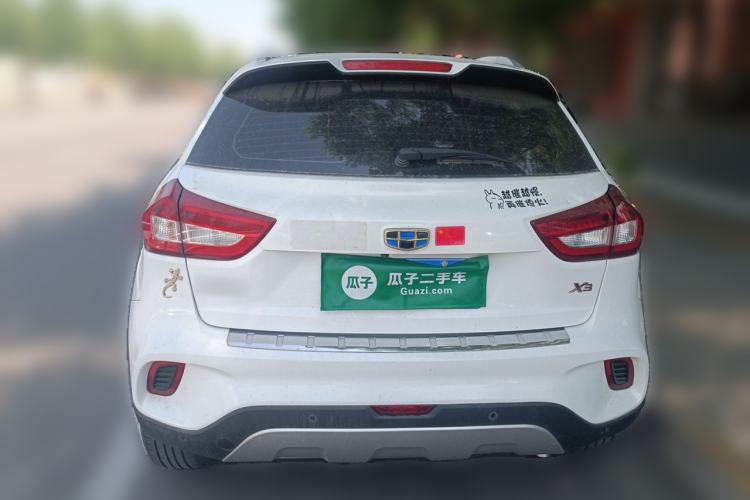 Used Geely Auto Vision X3 2017 1.5L Automatic Luxury Model Rear
