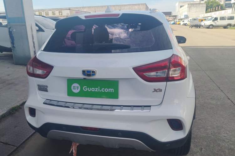 Used Geely Auto Vision X3 2017 1.5L Automatic Elite Model Rear