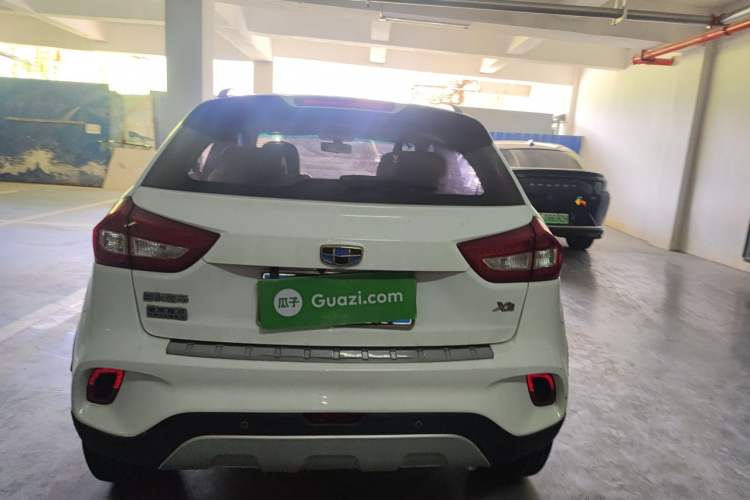 Used Geely Auto Vision X3 2017 1.5L Automatic Elite Model Rear