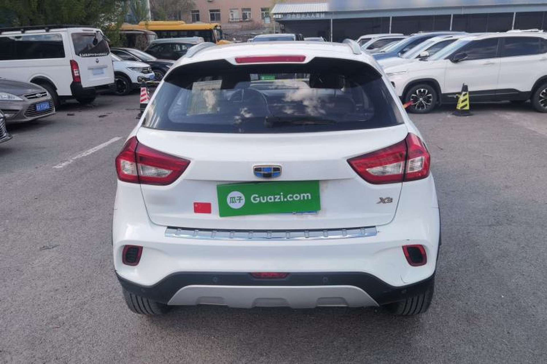 Used Geely Auto Vision X3 2017 1.5L Manual Elite Model Rear