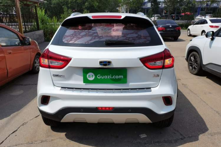 Used Geely Auto Vision X3 2017 1.5L Manual Elite Model Rear