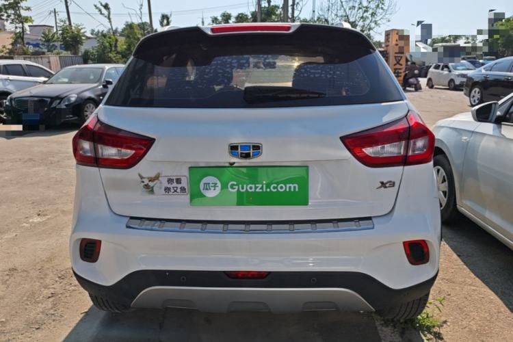 Used Geely Auto Vision X3 2017 1.5L Manual Elite Model Rear