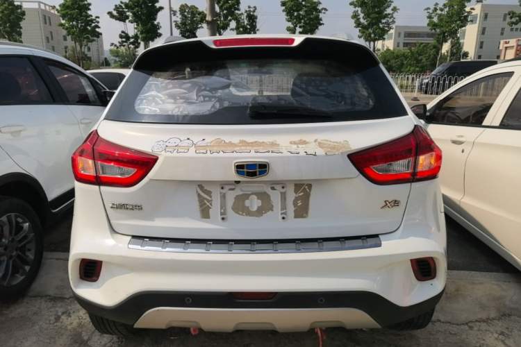 Used Geely Auto Vision X3 2017 1.5L Automatic Luxury Model Rear