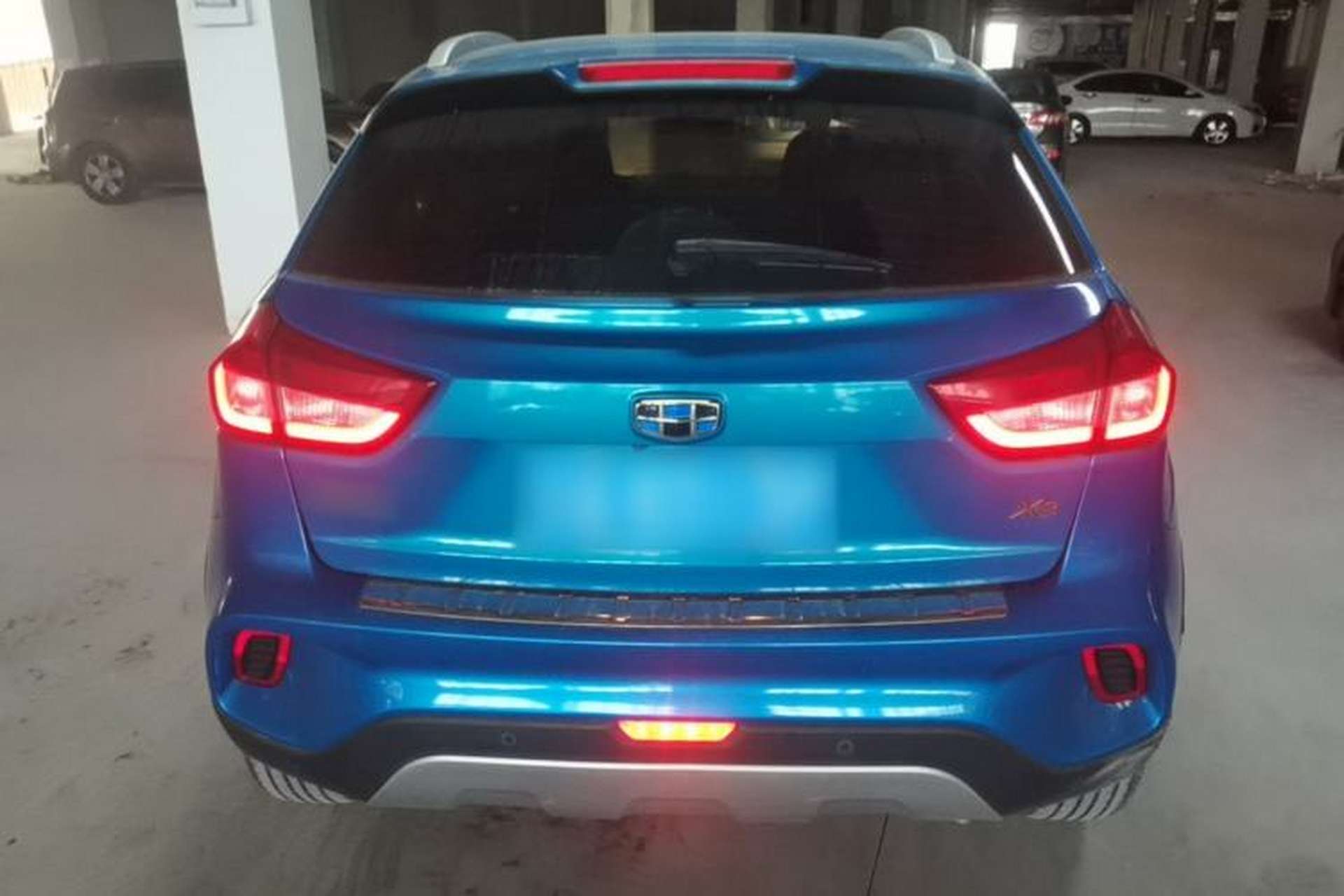 Used Geely Auto Vision X3 2017 1.5L Manual Luxury Model Rear