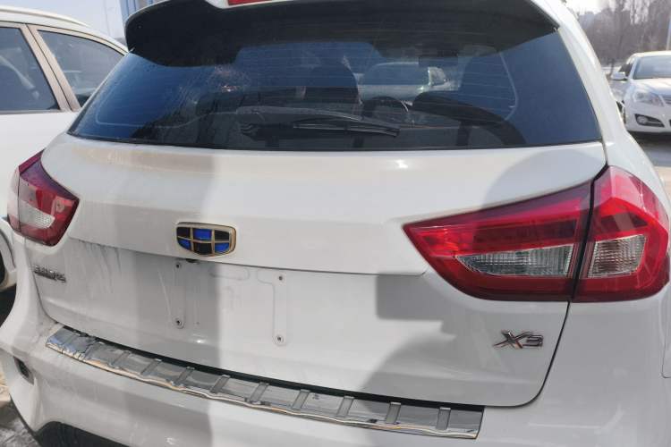 Used Geely Auto Vision X3 2017 1.5L Manual Elite Model Rear