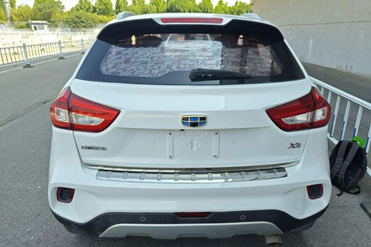 Used Geely Auto Vision X3 2017 1.5L Manual Luxury Model Rear