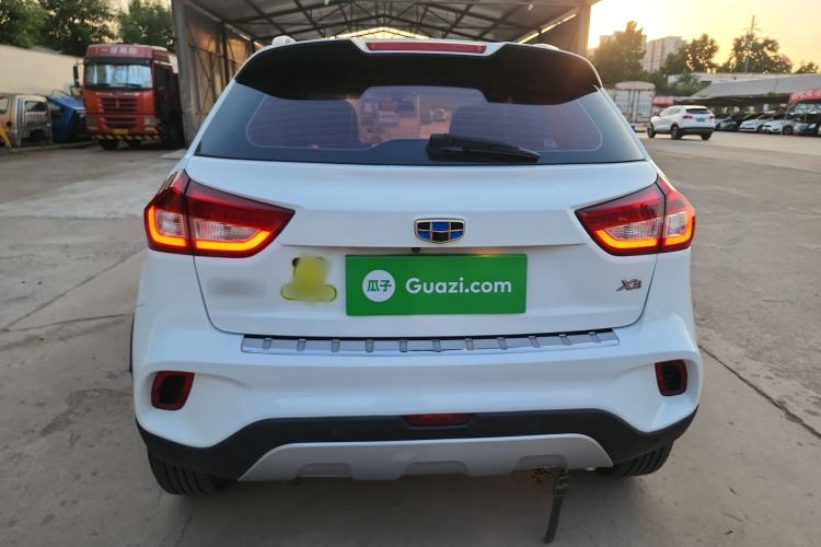 Used Geely Auto Vision X3 2017 1.5L Automatic Elite Model Rear