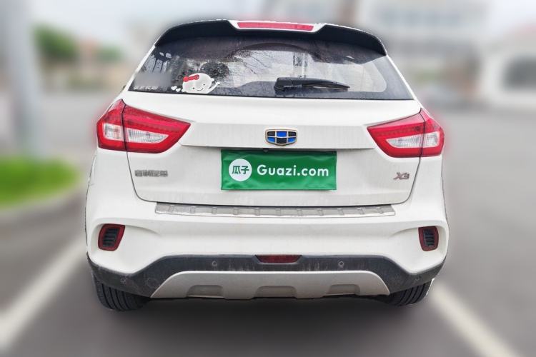 Used Geely Auto Vision X3 2017 1.5L Manual Luxury Model Rear